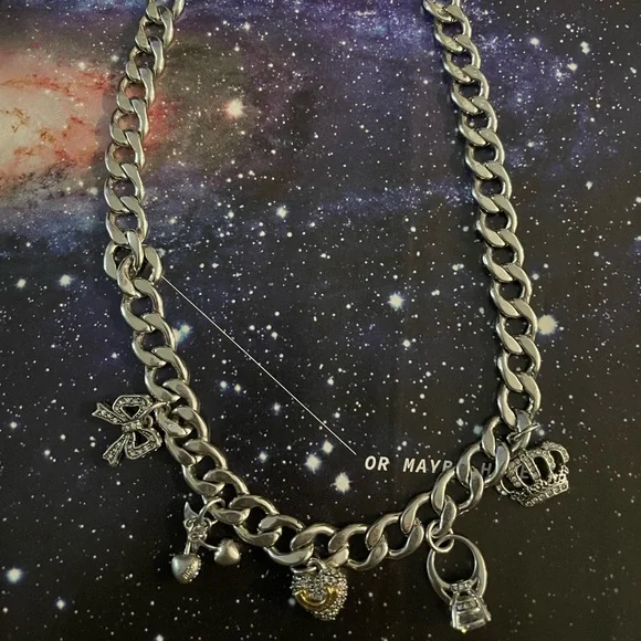 Juicy Couture Jewelry Juicy Couture Charm Necklace Poshmark
